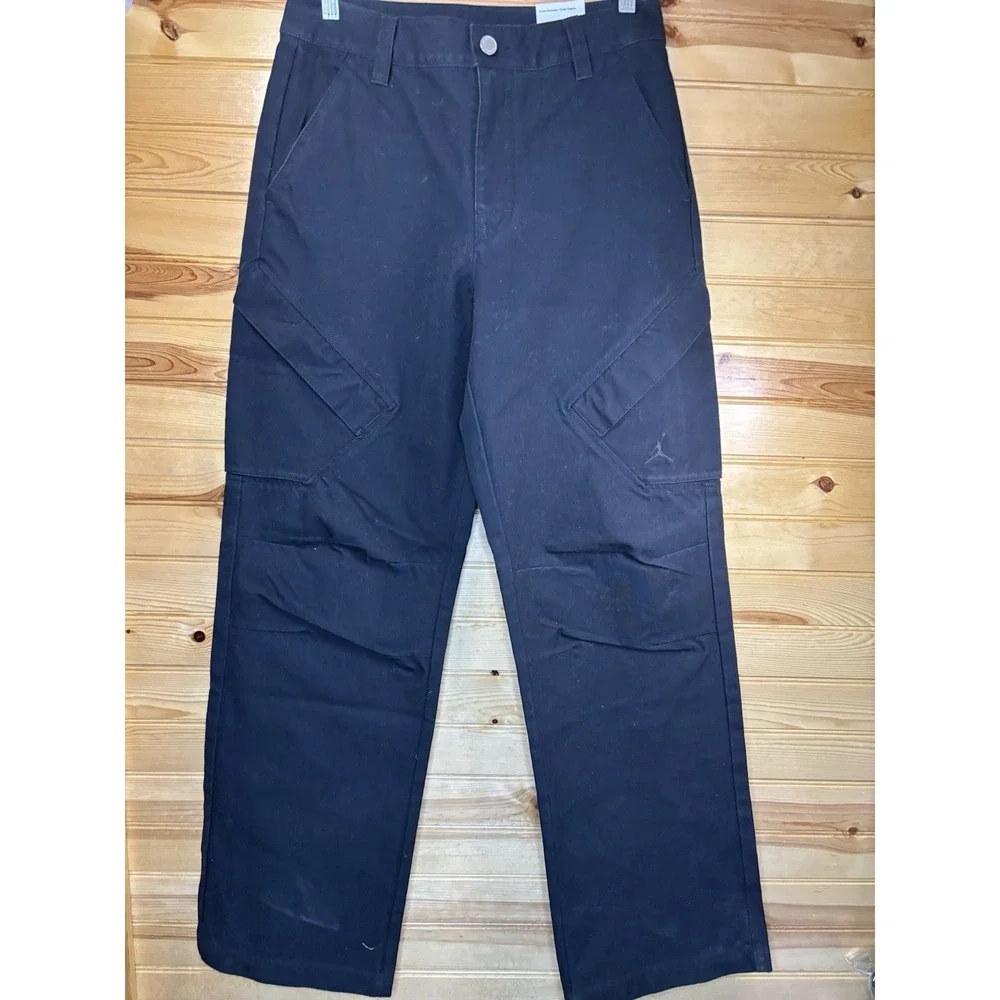 Nike Women's Air Jordan Standard Fit Cargo Pants Black FV7098-010 NWT $110 Small